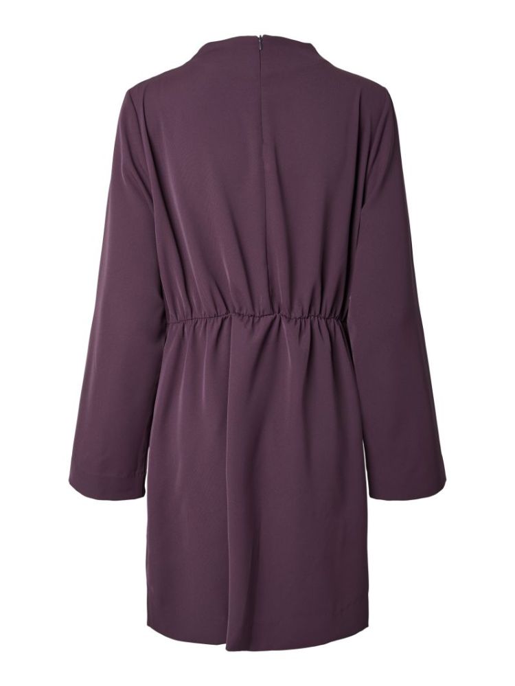 YASBISLY LS DRESS S. 299915 Plum Per