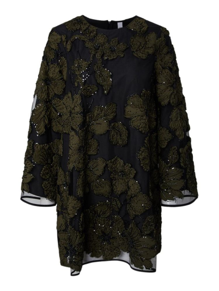 YASFLOUING LS DRESS - SHOW 190939 Black