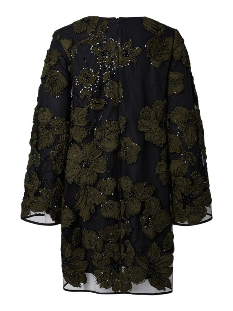 YASFLOUING LS DRESS - SHOW 190939 Black