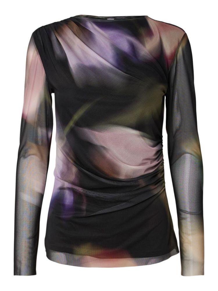 YASSHAMA LS MESH TOP 190939001 Black