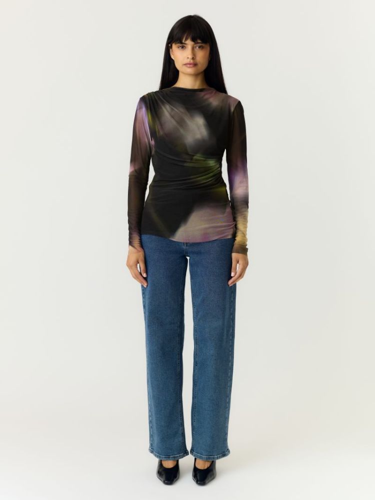 YASSHAMA LS MESH TOP 190939001 Black