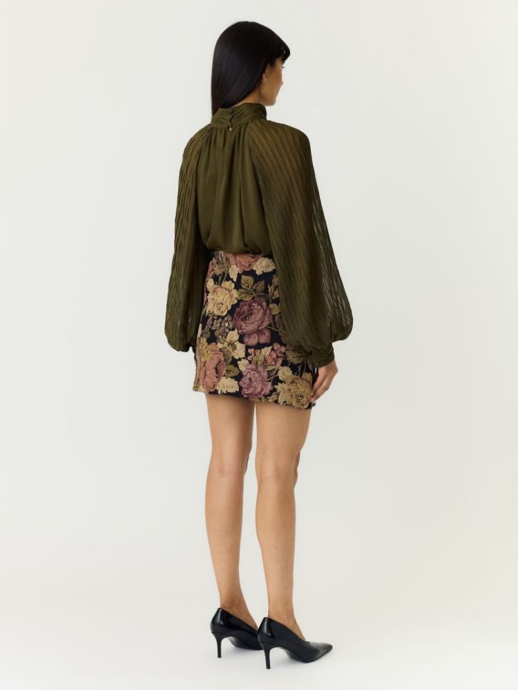YASTEXTIRA HW SKIRT 299900001 Sepia