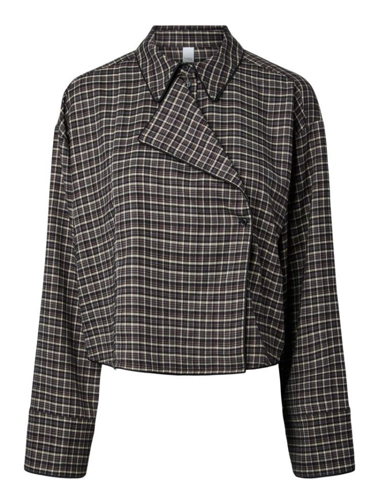 YASTULVA LS SHORT SHIRT S. 190939001 Black