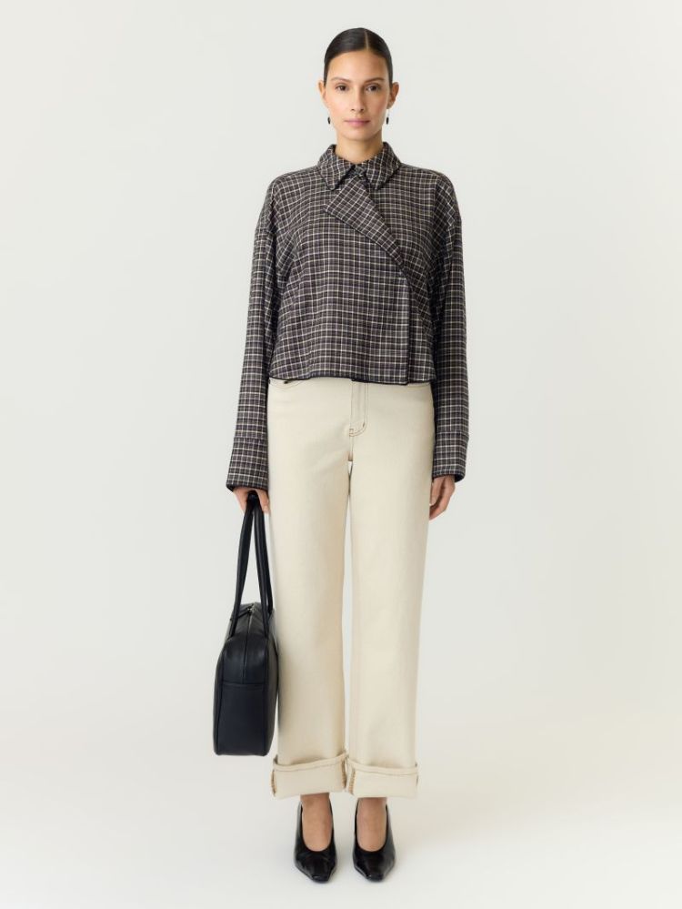YASTULVA LS SHORT SHIRT S. 190939001 Black