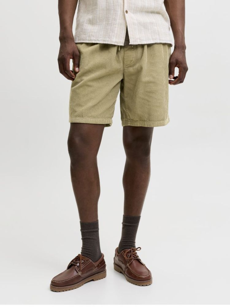 JPSTBILL CORDUROY JOGGER SHORT 176101 Aloe