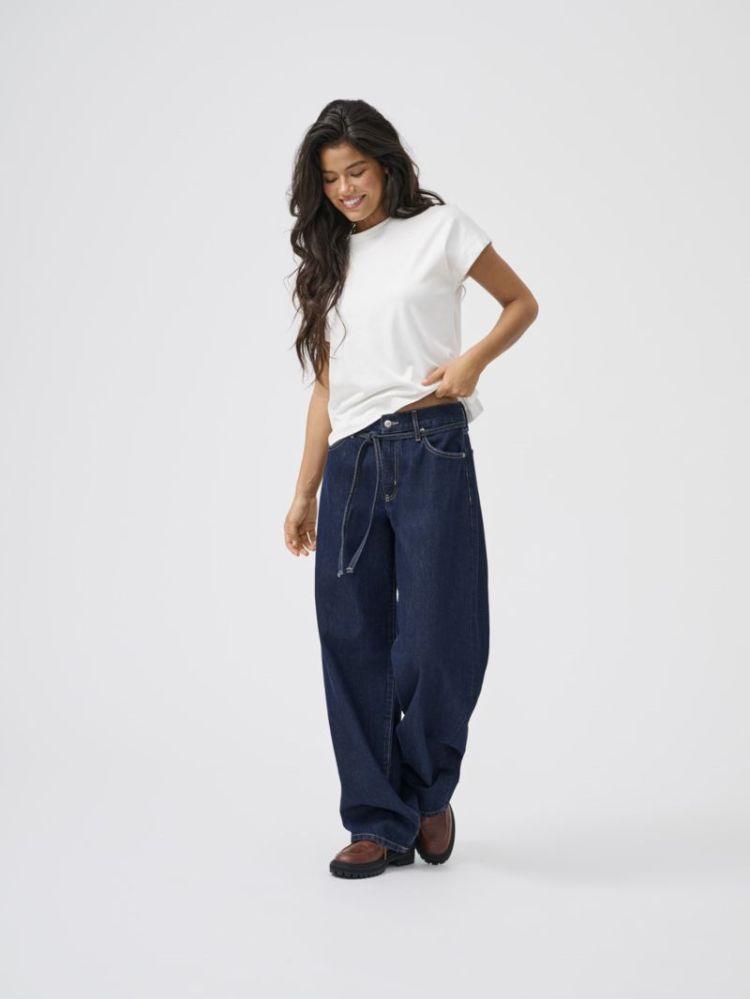 ONLGIANNA MW STRAIGHT DNM DOT6 177938001 Dark