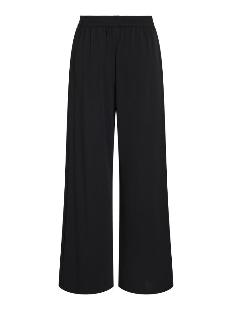 VIBENNE HW WIDE PLEAT JRS PANT 295042 Black Be