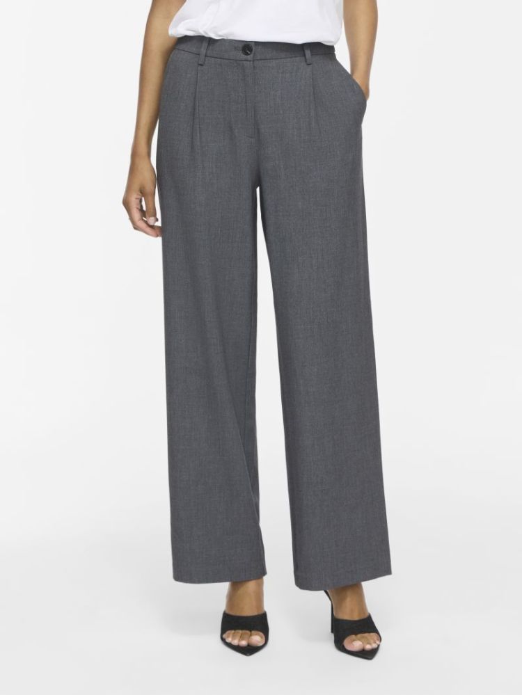 VIKARI RW WIDE WVN PANT - NOOS 179092 Dark Gre