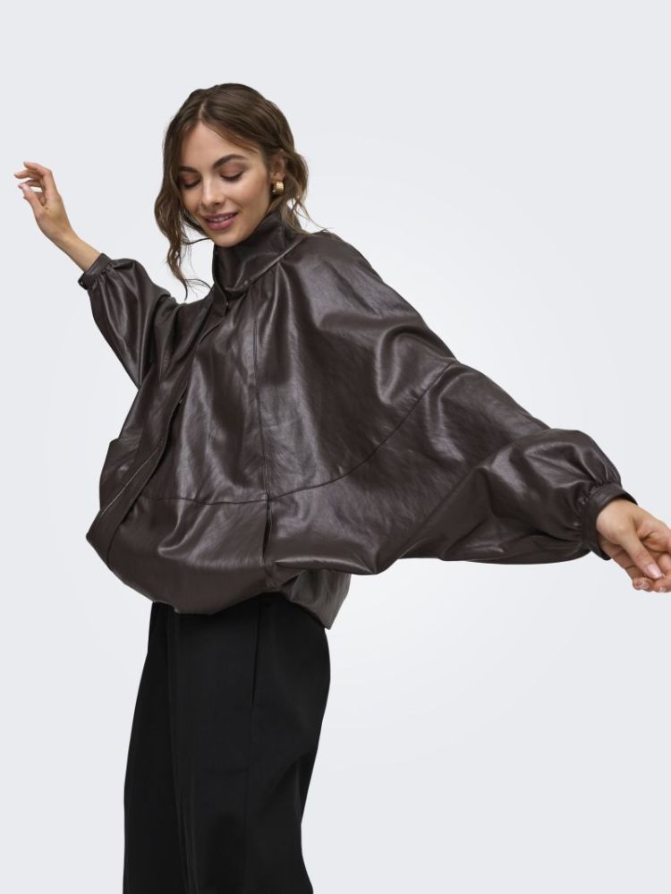 ONLINA FAUX LEATHER BALLOON JA 177947 Raven