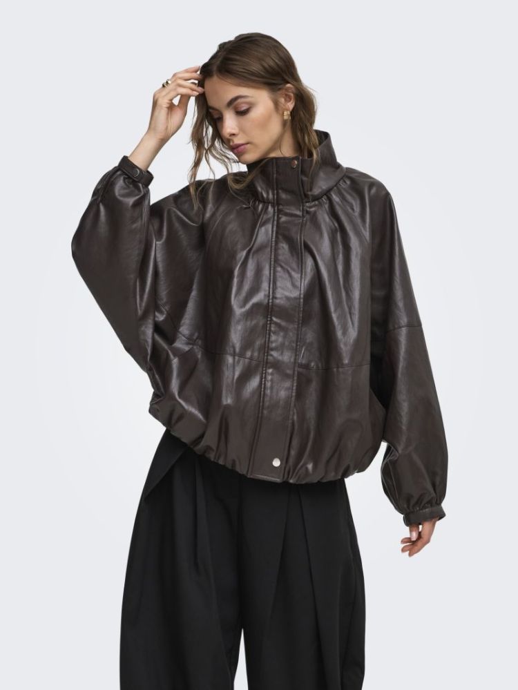 ONLINA FAUX LEATHER BALLOON JA 177947 Raven