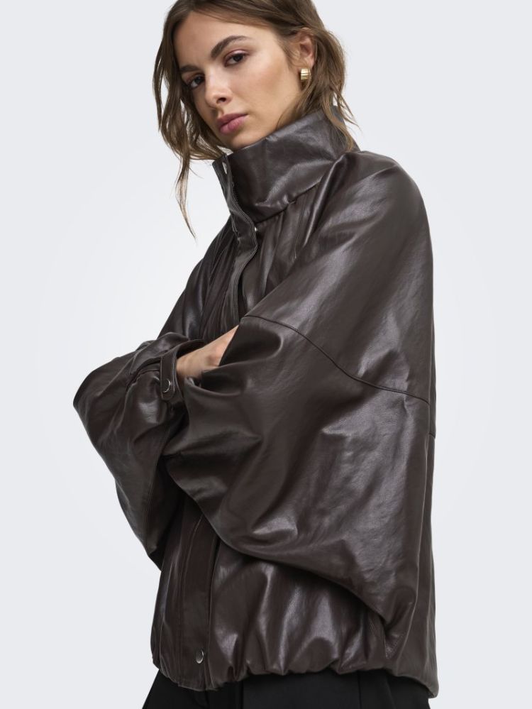 ONLINA FAUX LEATHER BALLOON JA 177947 Raven