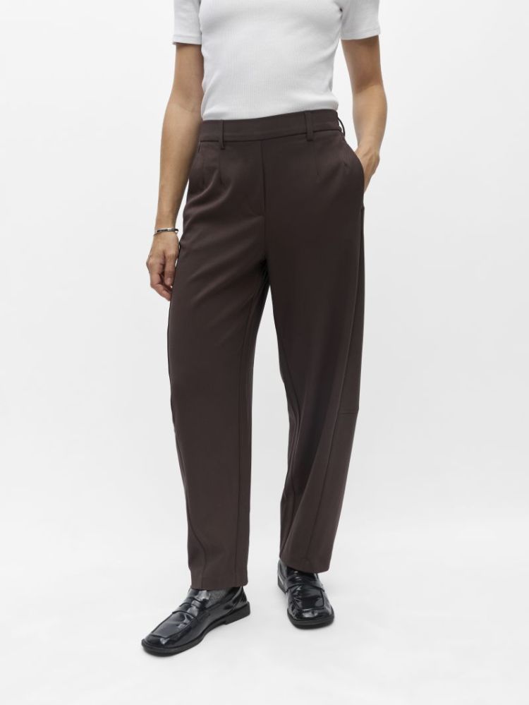 OBJLISA HW ANKLE BARREL PANT N 303967 Seal Bro