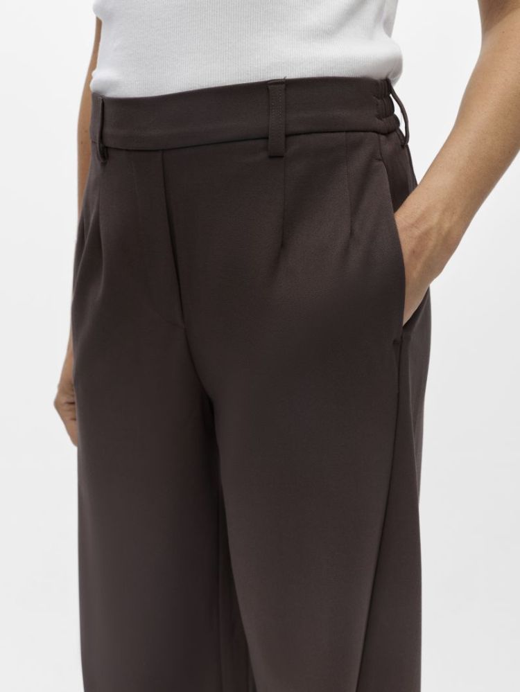 OBJLISA HW ANKLE BARREL PANT N 303967 Seal Bro