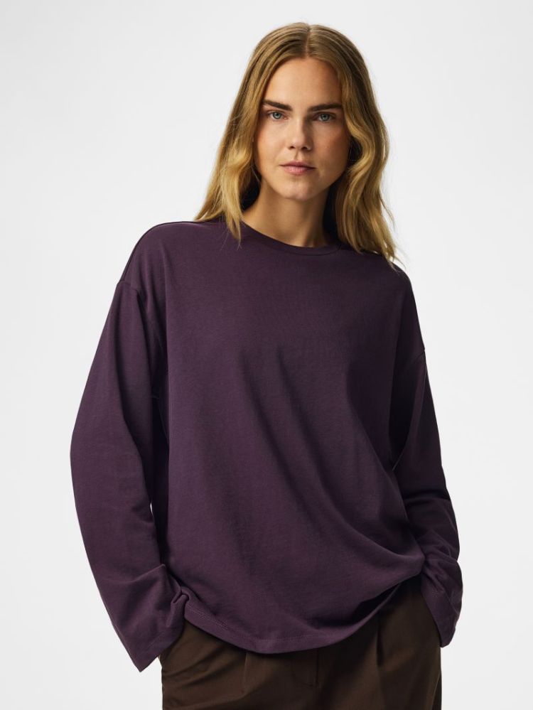 PCSADIE LS TOP JRS NOOS BC 193169 Plum Per