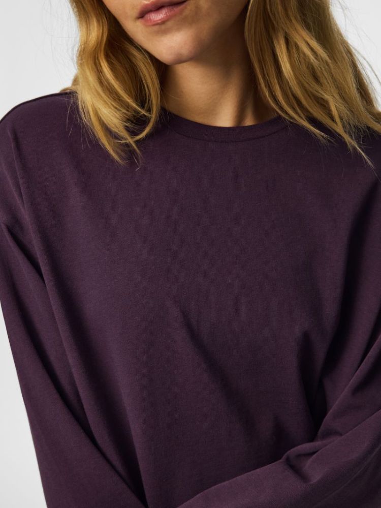 PCSADIE LS TOP JRS NOOS BC 193169 Plum Per