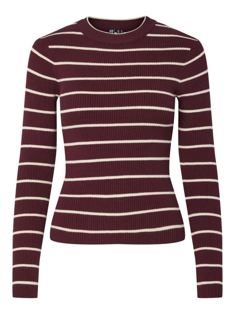 PCMIRA NEW LS O-NECK KNIT NOOS 188938002 Tawny