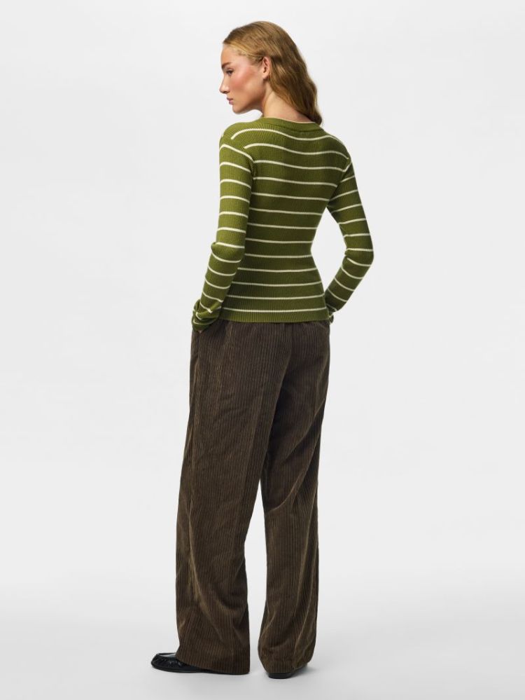 PCMIRA NEW LS O-NECK KNIT NOOS 304144002 Sphag