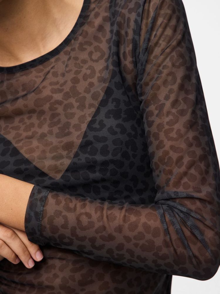 PCNINNI LS MESH TOP JRS NOOS B 179276001 Black