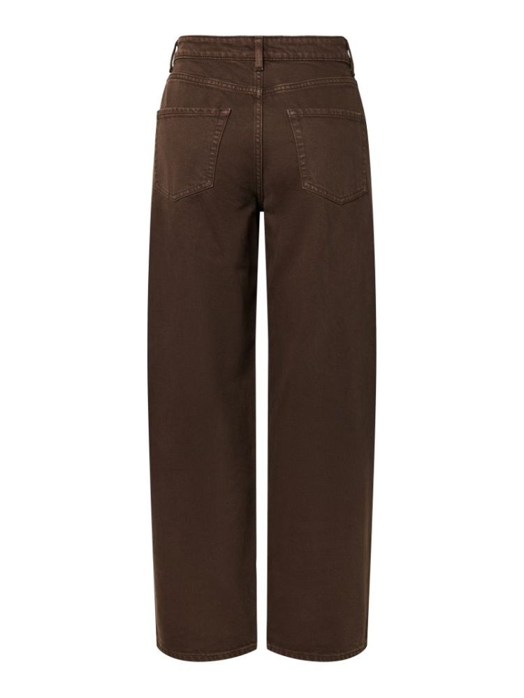 PCGRACE MW BARREL ANK JEANS NO 302664 Hot Fudg