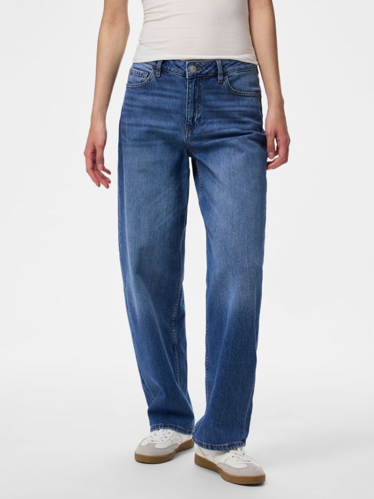 PCGRACE MW BARREL ANK JEANS NO 184420 Medium B