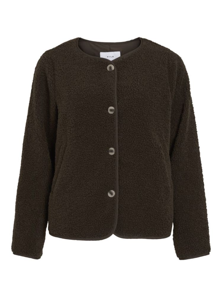 VIADA TEDDY JACKET - NOOS 196326 Coffee B