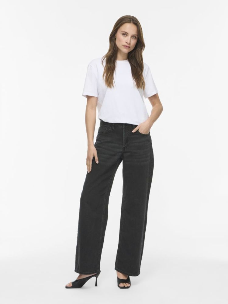 VIPALMA RW WIDE JEANS BLK PAL2 232175001 Black