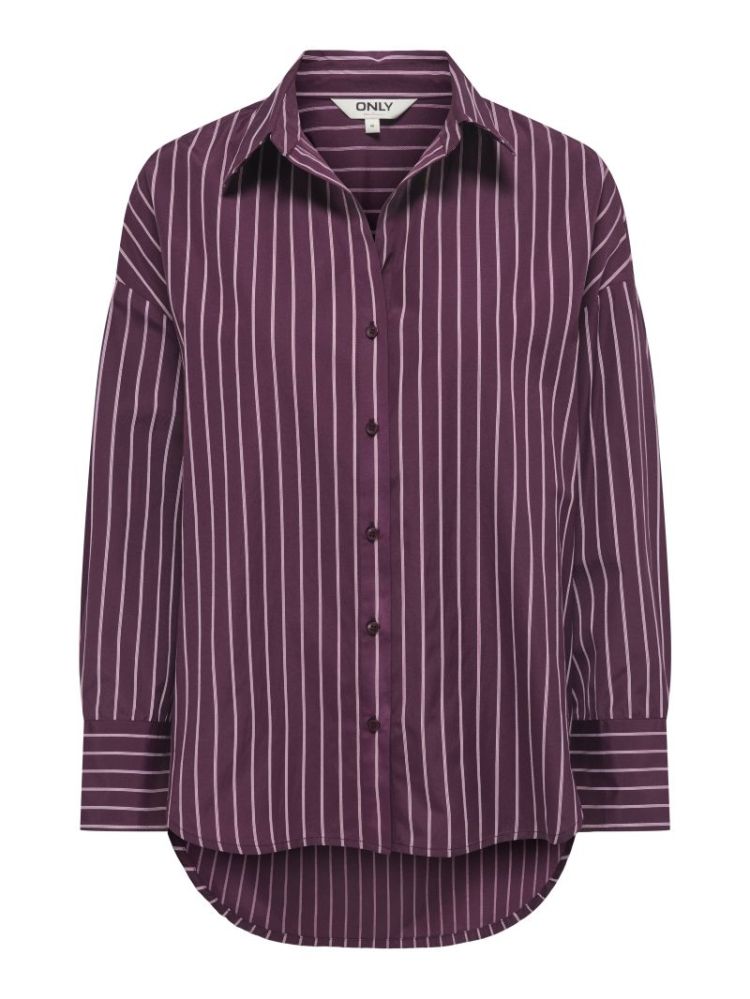 ONLOREGON ALVA LS REG SHIRT NO 275877022 Grape