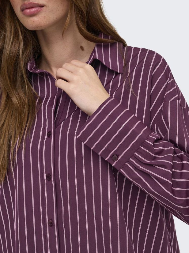ONLOREGON ALVA LS REG SHIRT NO 275877022 Grape