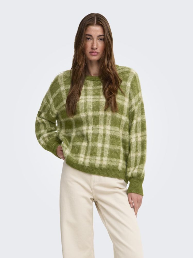 ONLNOEME LIFE LS JQ O-NECK NOO 295501006 Sphag