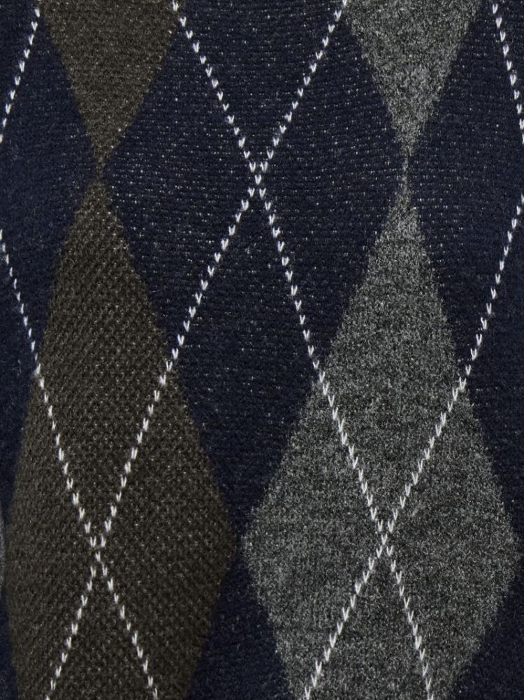 ONLRHOMBUS ARGYLE PULLOVER KNT 194962001 Night