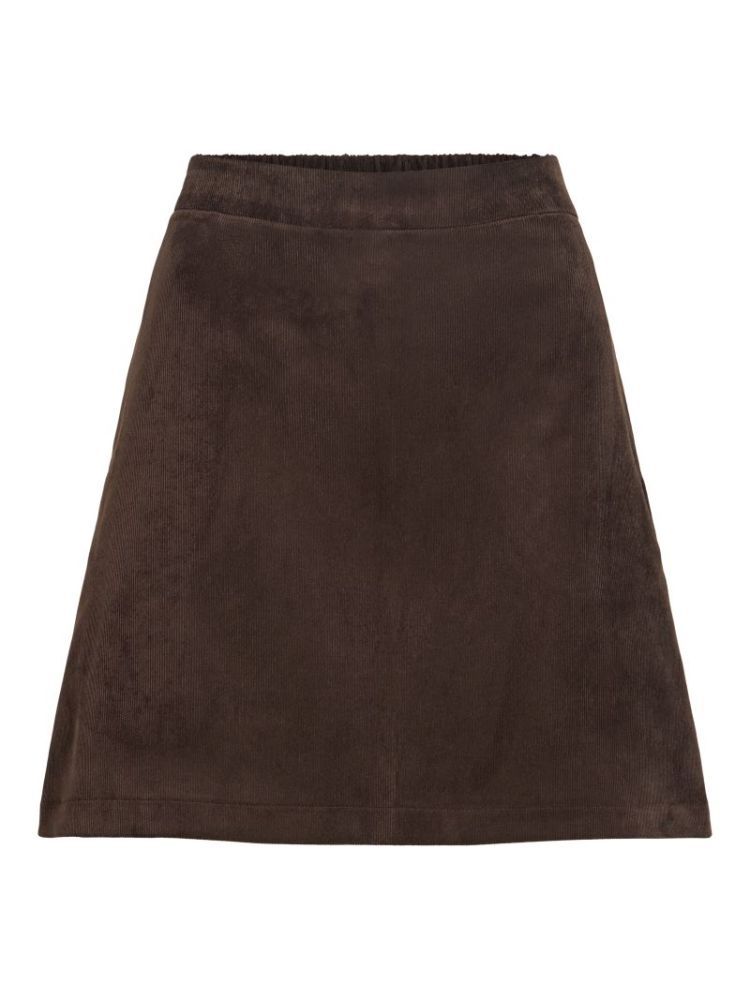 VICOURDIE HW SHORT SKIRT - NOO 196326 Coffee B