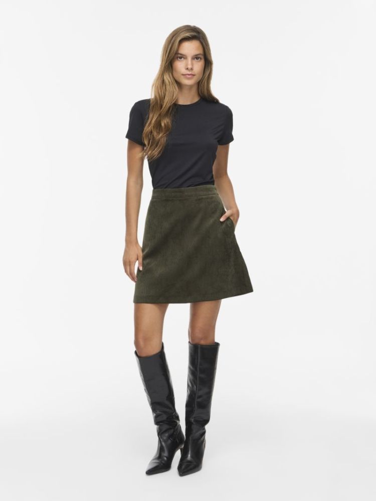 VICOURDIE HW SHORT SKIRT - NOO 253562 Forest N
