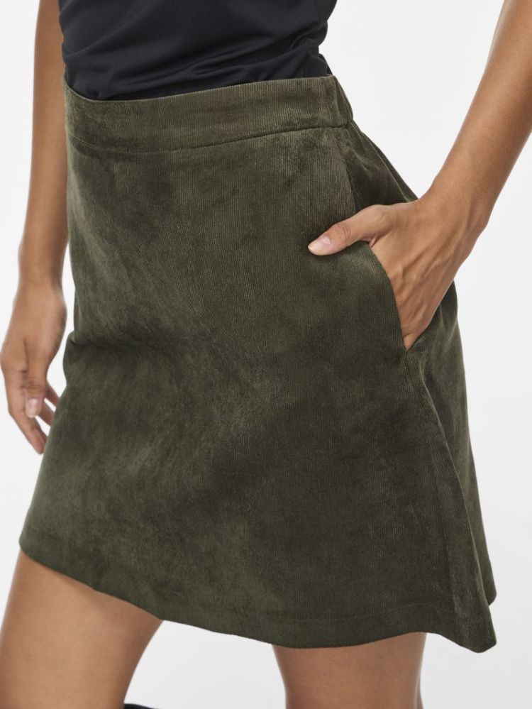 VICOURDIE HW SHORT SKIRT - NOO 253562 Forest N