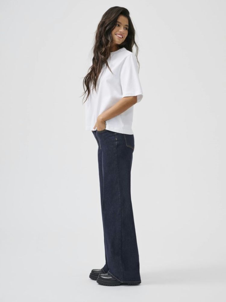 ONLMADISON BLUSH HW WIDE DNM R 177938001 Dark