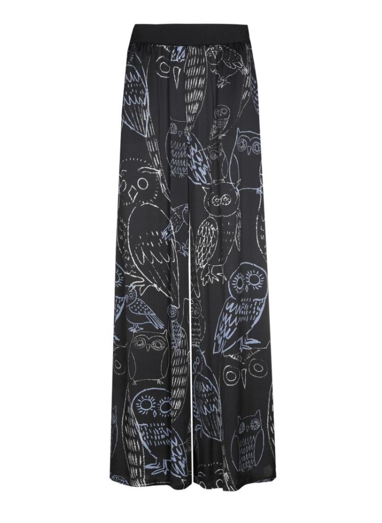 Palazzo broek, elastic waist 29 Multi Color