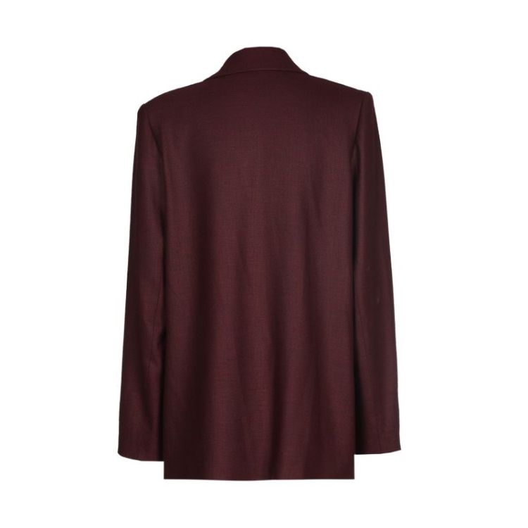 Elegante blazer met afneembaar 51 Wine Red