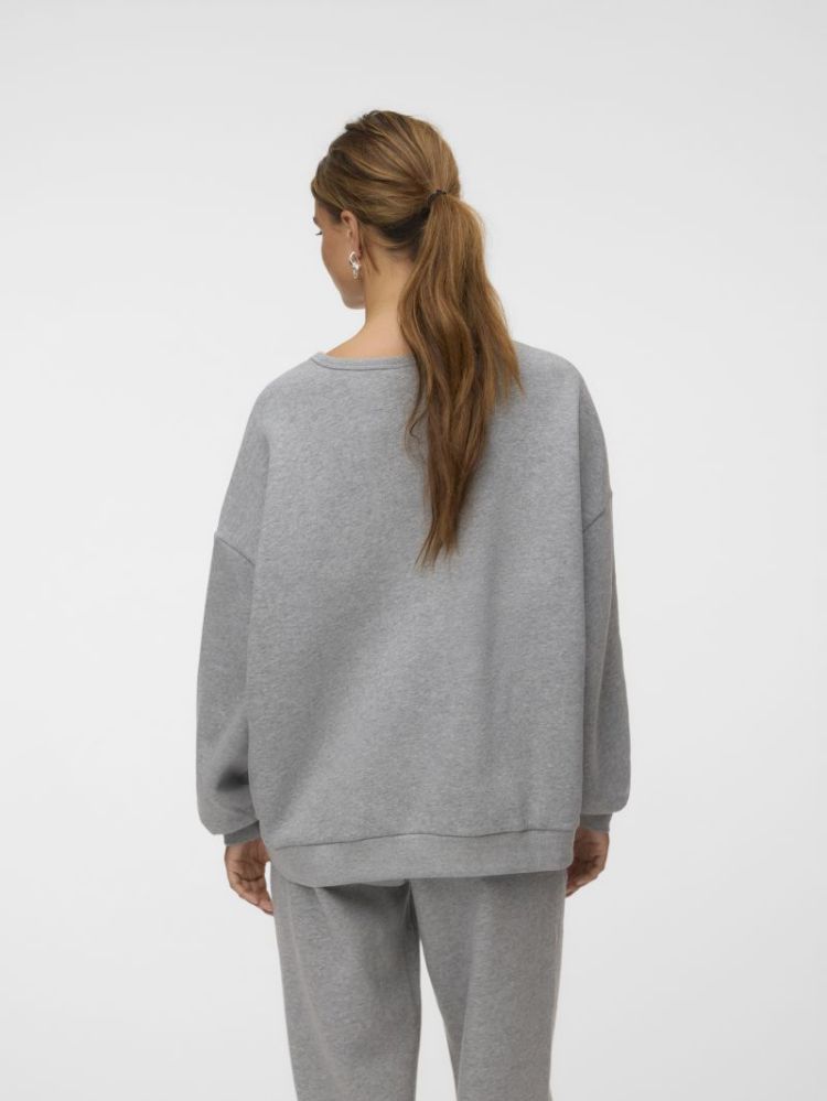 VMTEDDY MALY LS SWEATSHIRT JRS 178994 Light Gr