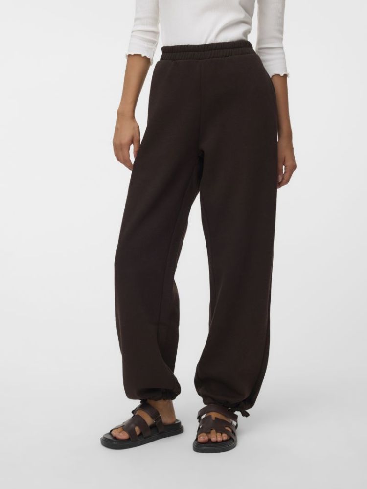 VMTEDDY MW WIDE PANTS JRS 297957 Chocolat