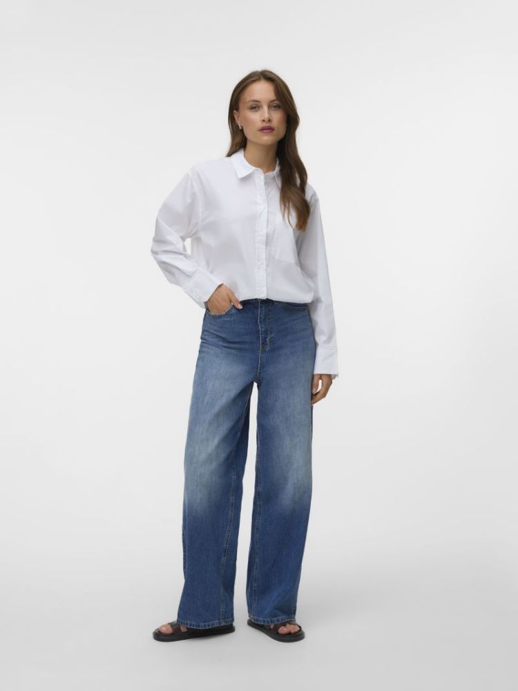 VMLOTUS LS SHIRT WVN NOOS 175683 Bright W
