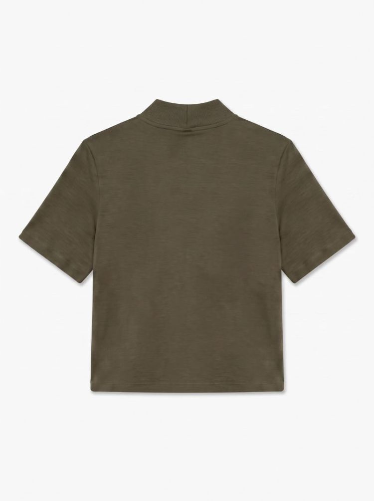 VMKELLY SS TIE DETAIL TEE EXP 188880 Grape Le