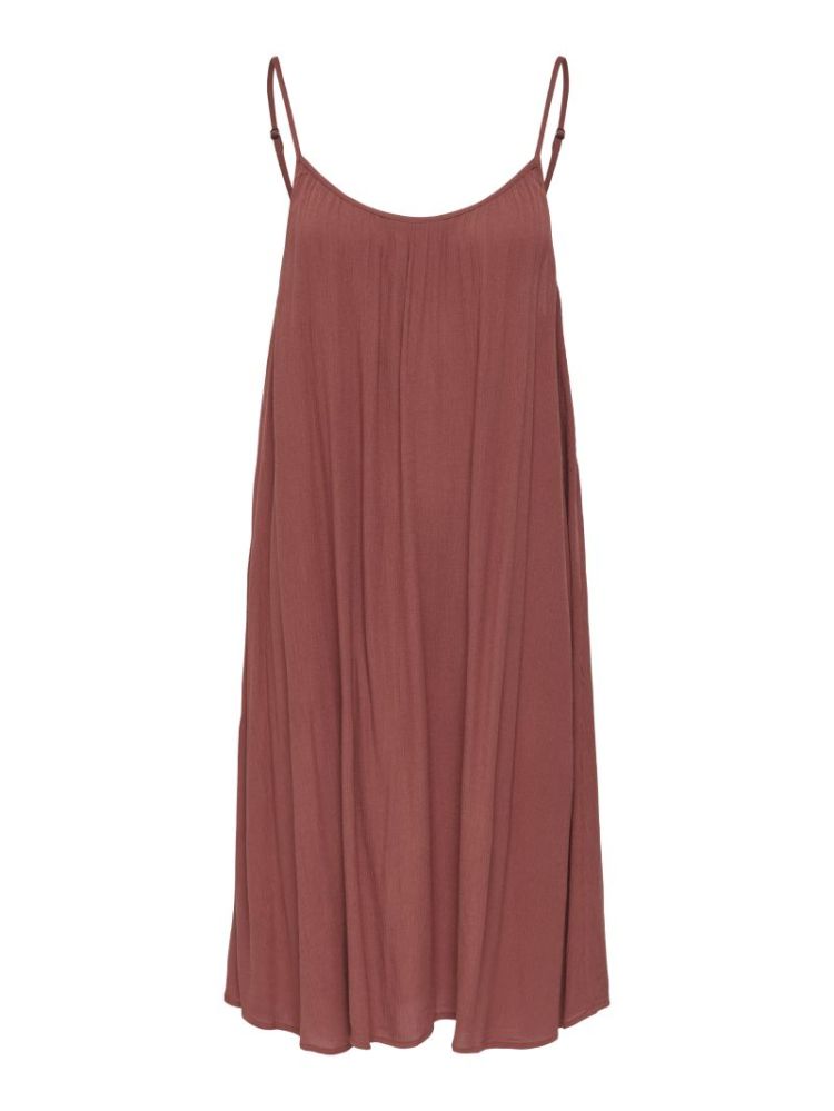 ONLMAI STRAP DRESS WVN CS 201290 Henna