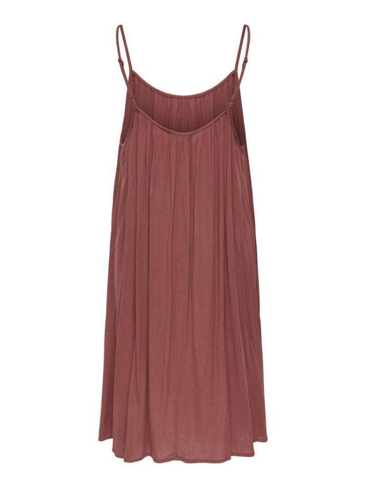 ONLMAI STRAP DRESS WVN CS 201290 Henna