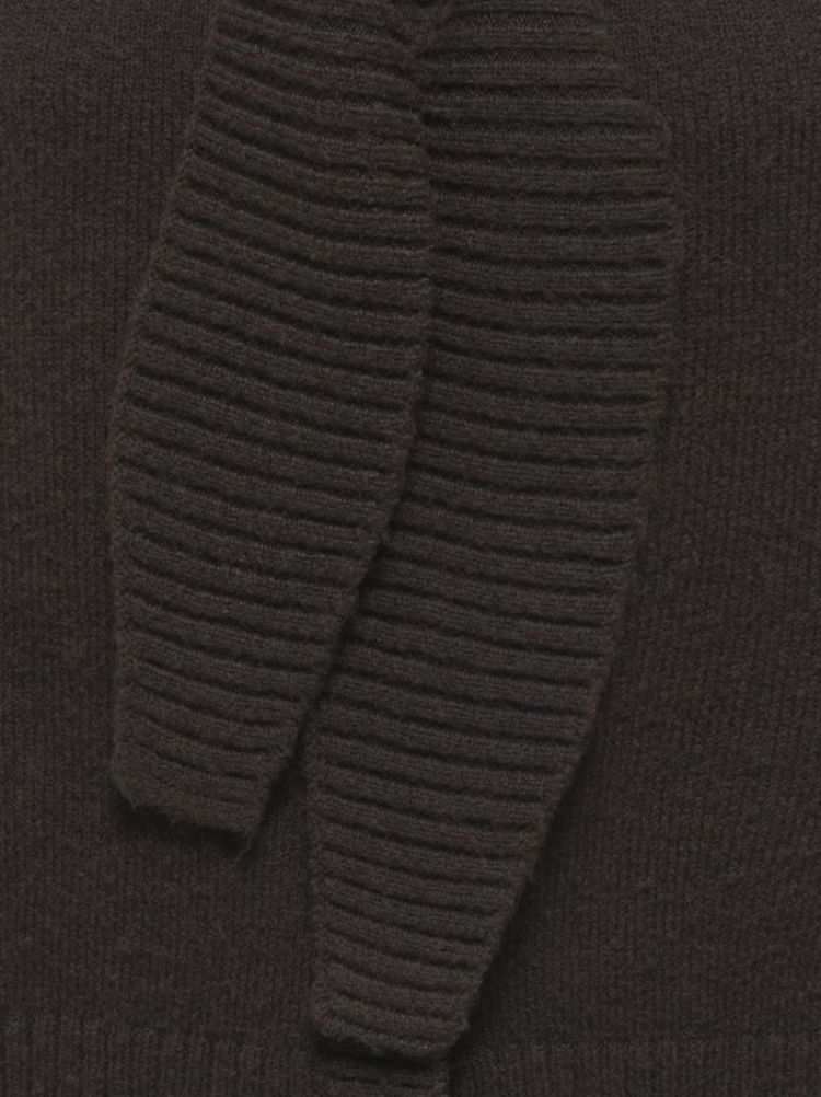 ONLMARY TIEBAND VEST KNT 244915 Chocolat