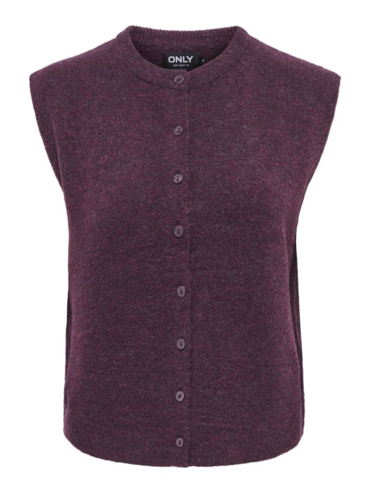 ONLSIMONI VEST KNT NOOS 294415001 Mauve