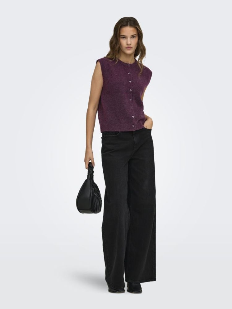 ONLSIMONI VEST KNT NOOS 294415001 Mauve