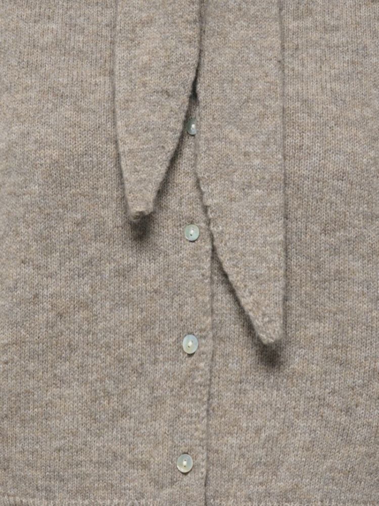 ONLLANA SS SCARF DETAIL CARDI  198930001 Taupe