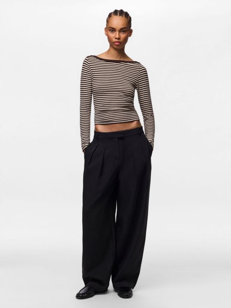 PCOLIVIA MW BARREL PANT NOOS B 179276 Black