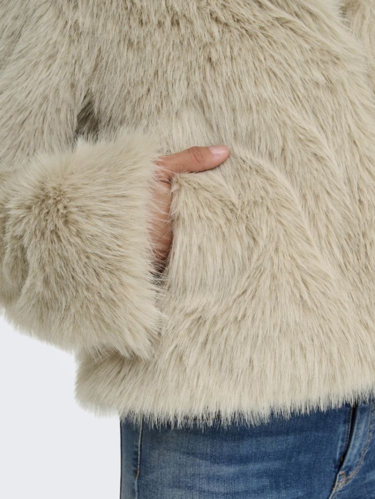 ONLMANNY FAUX FUR JACKET OTW N 189959 Pumice S