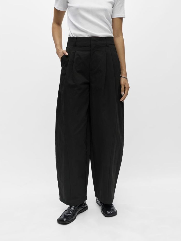OBJTANYA MW BARREL PANT E REP 177981 Black