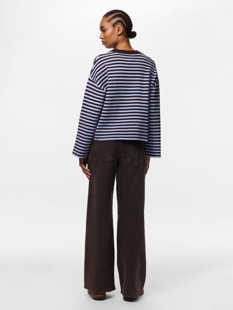 PCJASSY LS O-NECK KNIT NOOS BC 302664004 Hot F